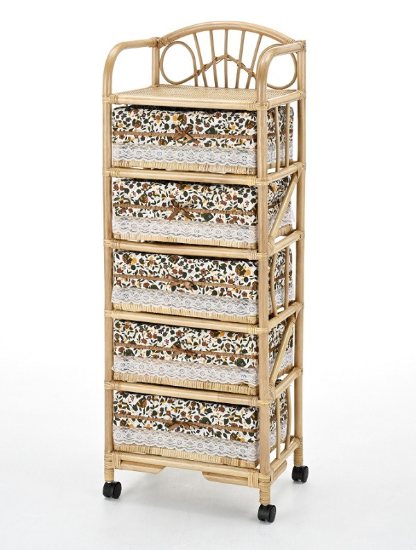 K.F.C☆希少 アンティーク 藤製 棚 タンス 収納家具 K.F.C☆希少