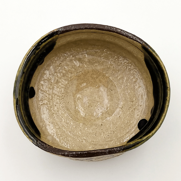 楽天市場】山口錠鉄作 織部茶碗 共箱 : 茶道具おもしろ逸品堂