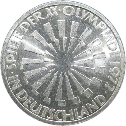 楽天市場】【銀貨】 ドイツ ミュンヘンオリンピック記念 10マルク銀貨