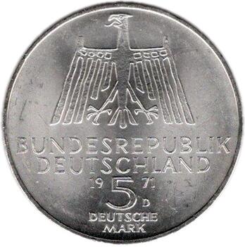 楽天市場】ドイツ 画家アルブレヒト・デューラー生誕500周年 5マルク