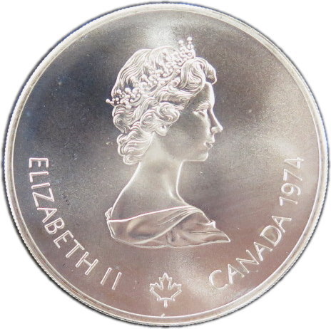 楽天市場】カナダ モントリオールオリンピック「五輪マーク」記念5ドル