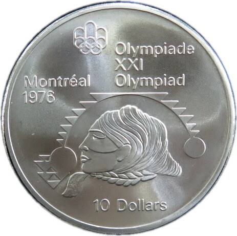 楽天市場】カナダ モントリオールオリンピック「砲丸投げ」記念10ドル