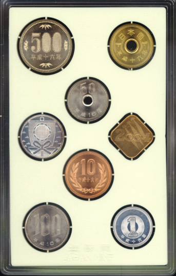 楽天市場】【平成16年】敬老貨幣セット 2004年 ミントセット【敬老の日
