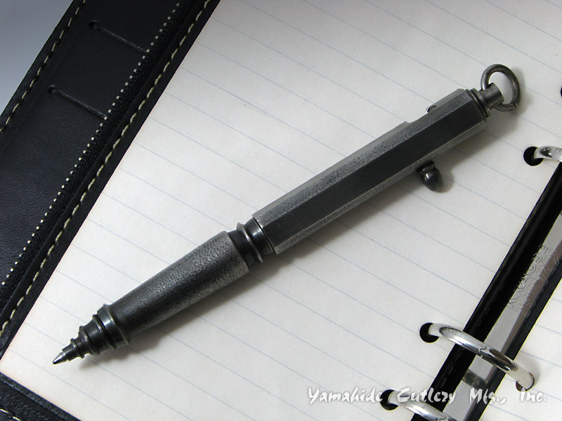 楽天市場】中山 英俊 作 ボルトアクション ボールペン ステン 黒染