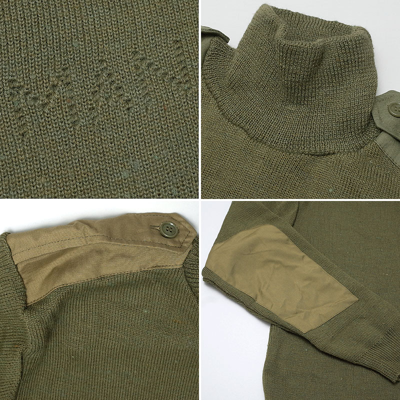 楽天市場】ルーマニア軍 ハイネック コマンドセーター デッドストック