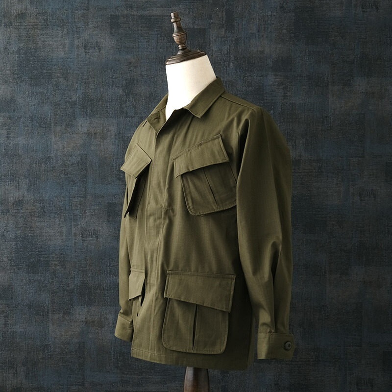 楽天市場】米軍タイプ ジャングルファティーグジャケット 4th モデル