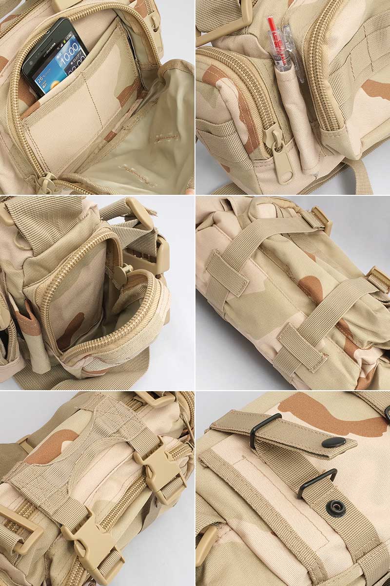 楽天市場】JZ-010B 3WAYバッグ ショルダーバッグ ウェストバッグ ワン