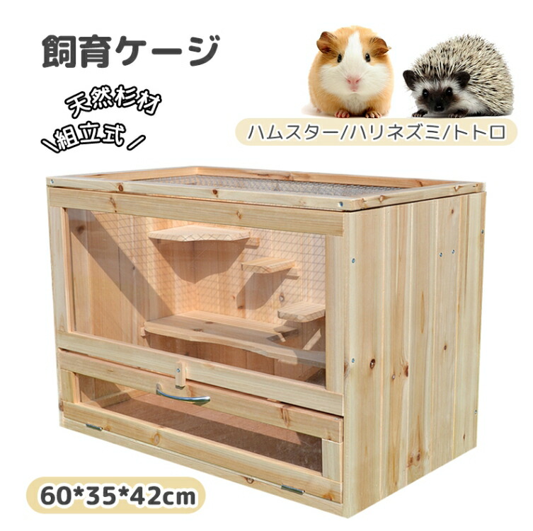 ハリネズミ他小動物用飼育セット
