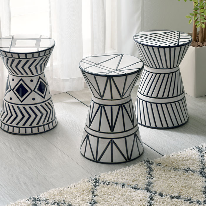 楽天市場】スツール 陶器 椅子 腰掛け 北欧 おしゃれ モダン アジアン