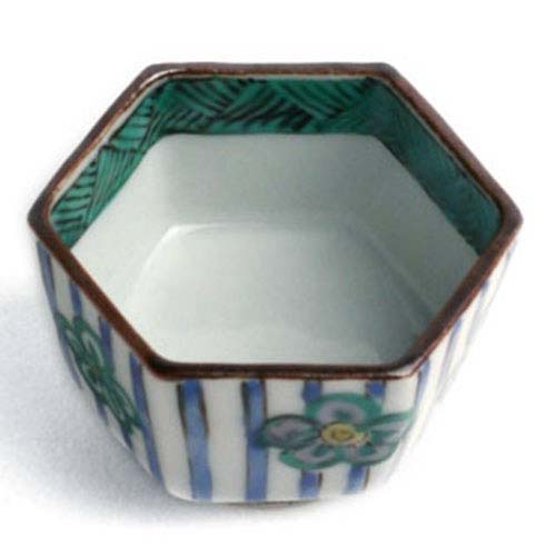 楽天市場】九谷焼：吉田屋梅文六角酒盃・須田菁華《盃・ぐい呑》 : 和