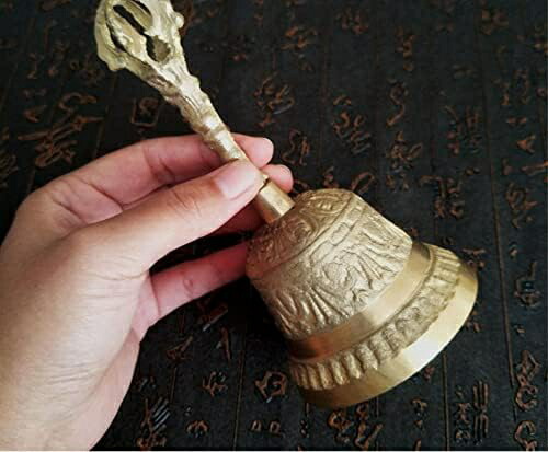 楽天市場】【20%OFFクーポン〜】銅手振鈴、仏鈴、銅鈴、法鈴、三叉鈴