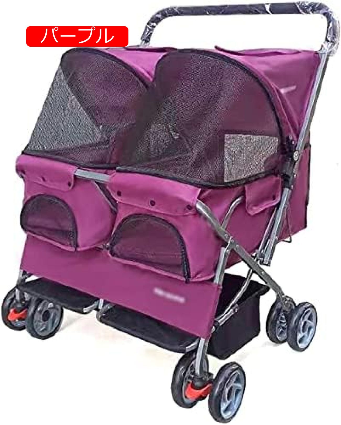 楽天市場】【20%OFFクーポン〜】ペットカート ダブルペットカート