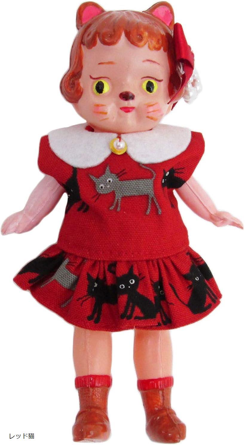 楽天市場】セルロイド人形 レトロ 職人 手作り(レッド猫) : スピード