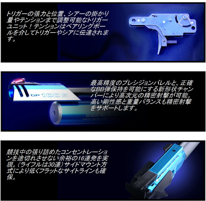 KSC GP100SB ほぼ未使用KSC 精密競技専用（APS-3） KSC GP100SC 近代五