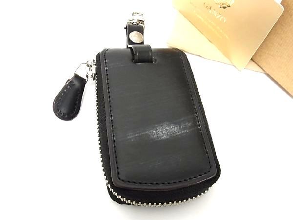 楽天市場】□新品同様□ GANZO ガンゾ レザー 3連 キーケース 鍵入れ