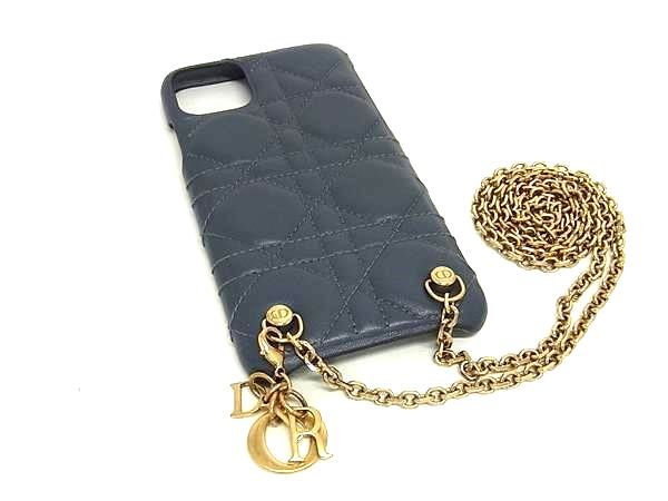 極美品】クリスチャンディオール iPhoneケース 14pro カナージュ