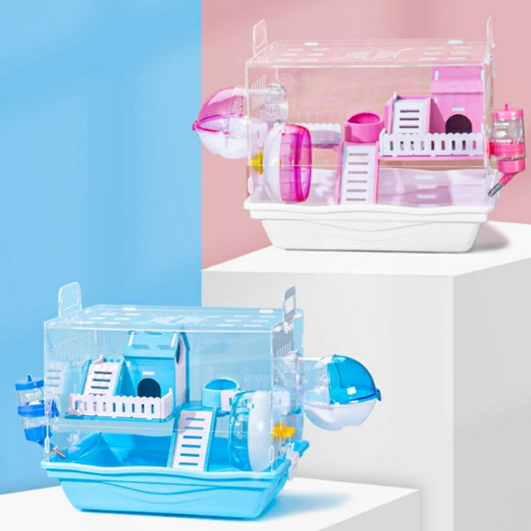 専用ハムスター ブカスターゲージ80cm 回し車 給水器 ほぼ未使用 専用