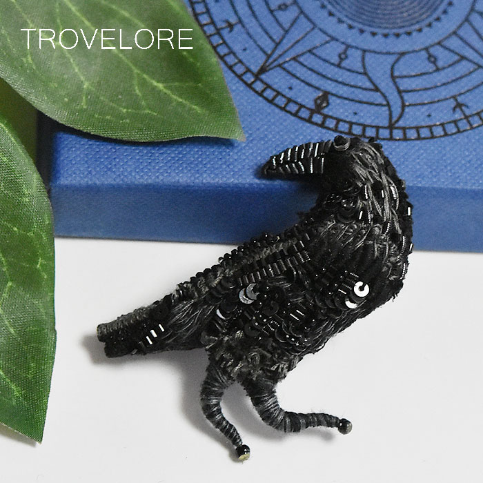hero trovelore トロベローレ ハリネズミ 刺繍 ビーズ Trovelore