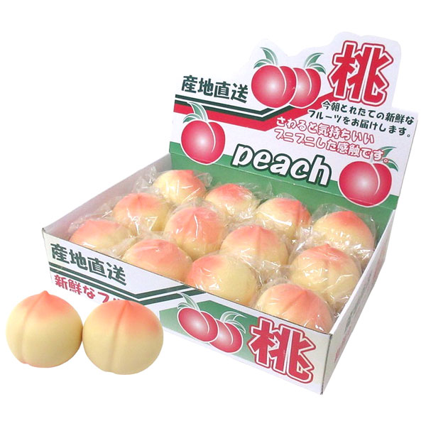 オールドブルー厶☆桃スクイーズ☆ピーチ☆BLOOM スクイーズ ジェル桃