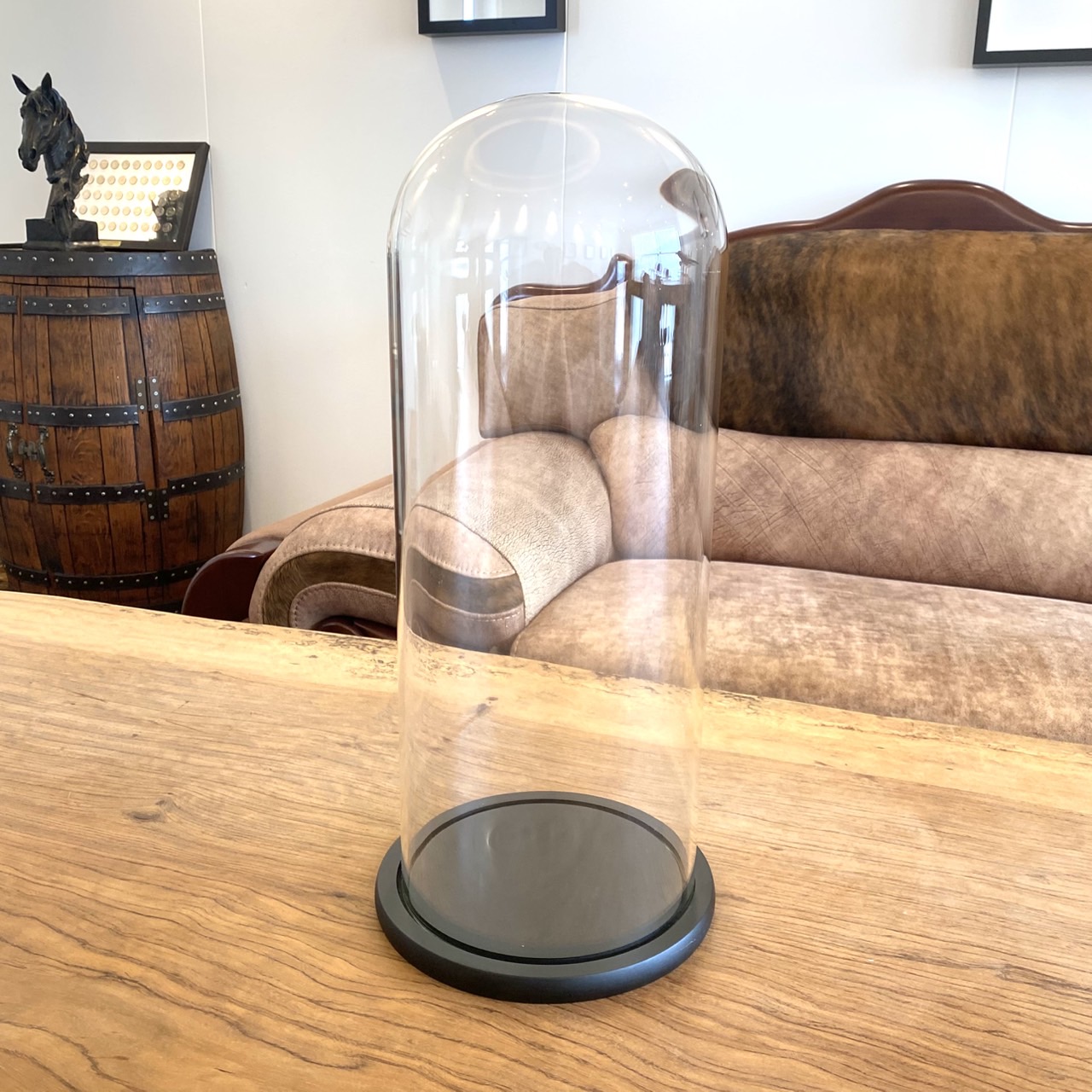 楽天市場】ガラスドームケース 50cm フィギュア ディスプレイ