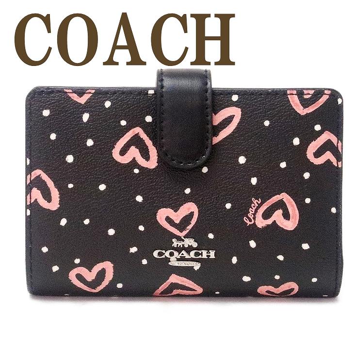 楽天市場】コーチ COACH 財布 レディース 二つ折り財布 ハート 水玉