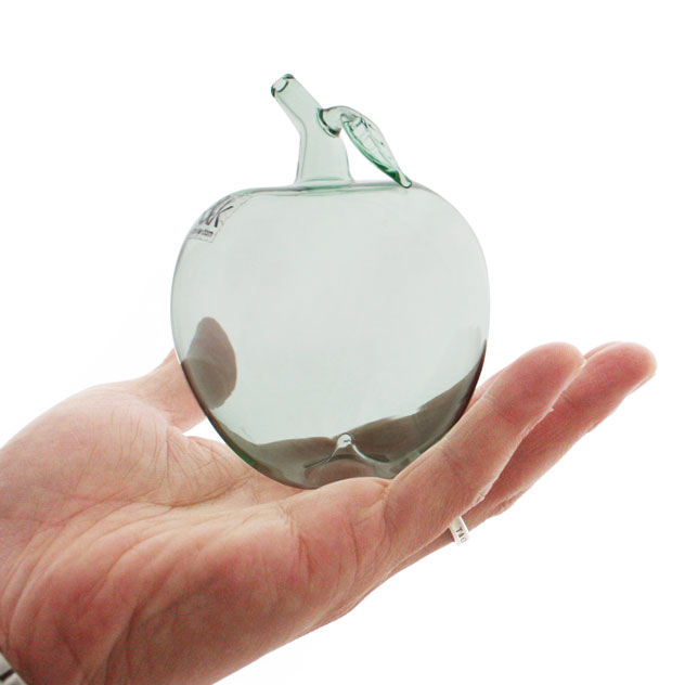 楽天市場】GLASS Apple /ガラス アップル林檎 りんご リンゴ オブジェ