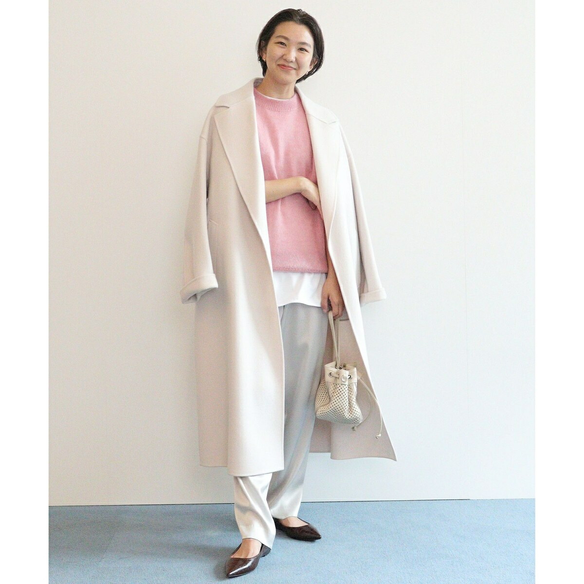 楽天市場】【otonaMUSE掲載】MANTECOリバー ロング コート／23区（23KU