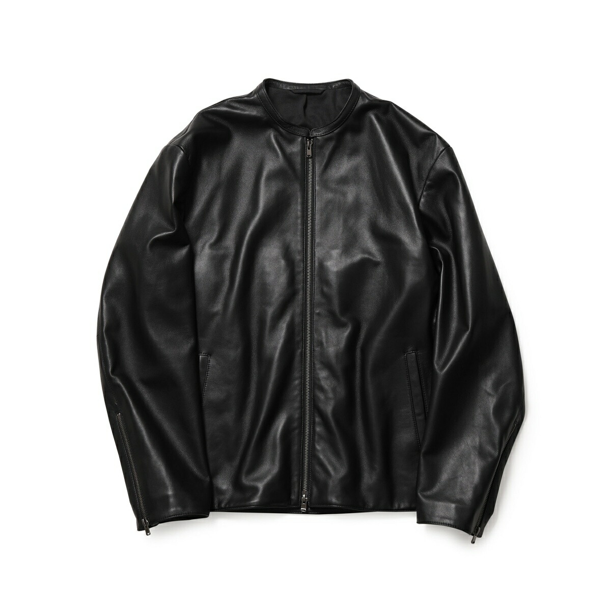 楽天市場】シープレザー シングルライダースジャケット/ルーズ