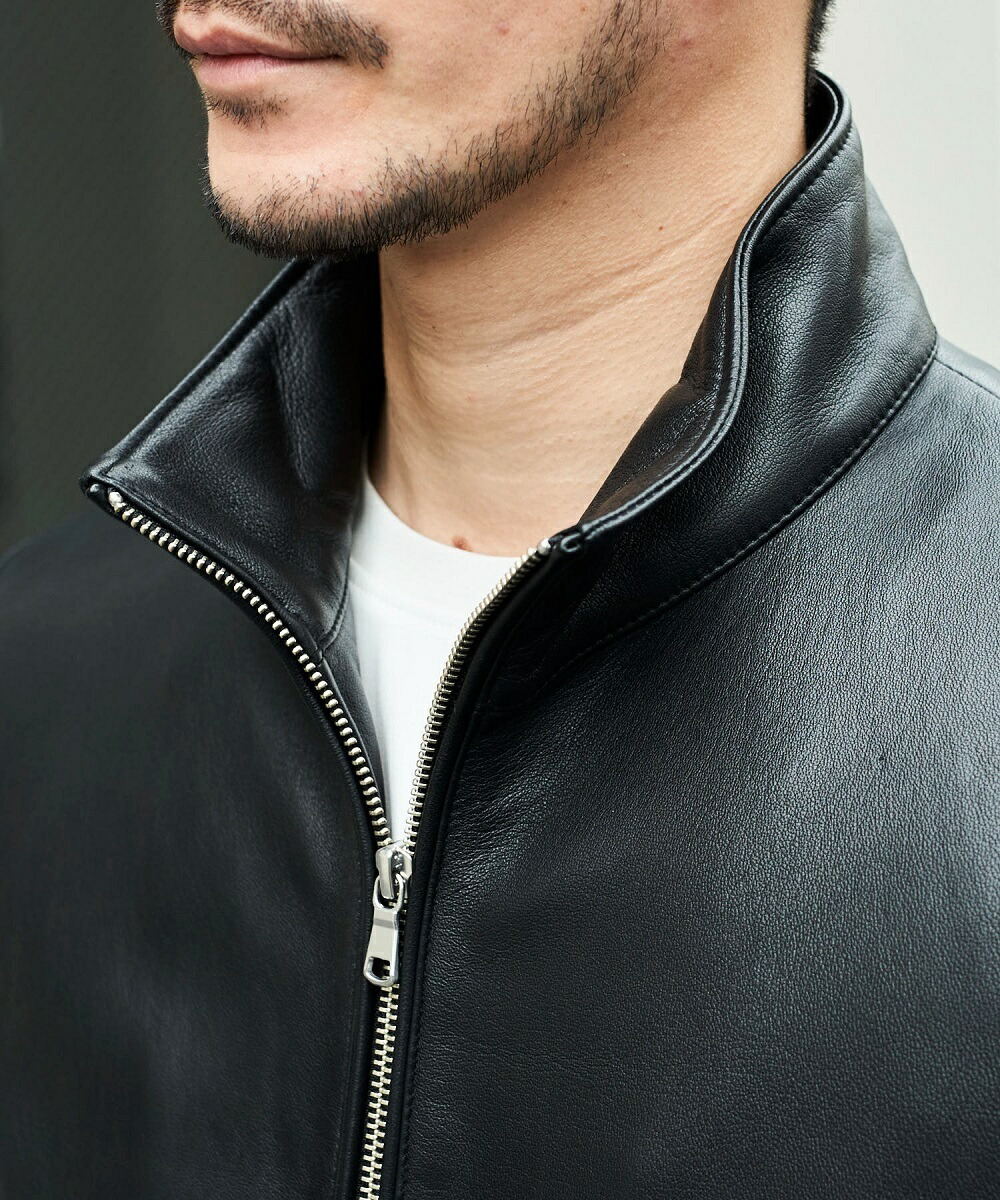 楽天市場】【WEB限定】ラムレザーシングルライダースジャケット