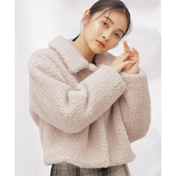 楽天市場】フェイクファー＆ボアコート／ジル バイ ジル スチュアート