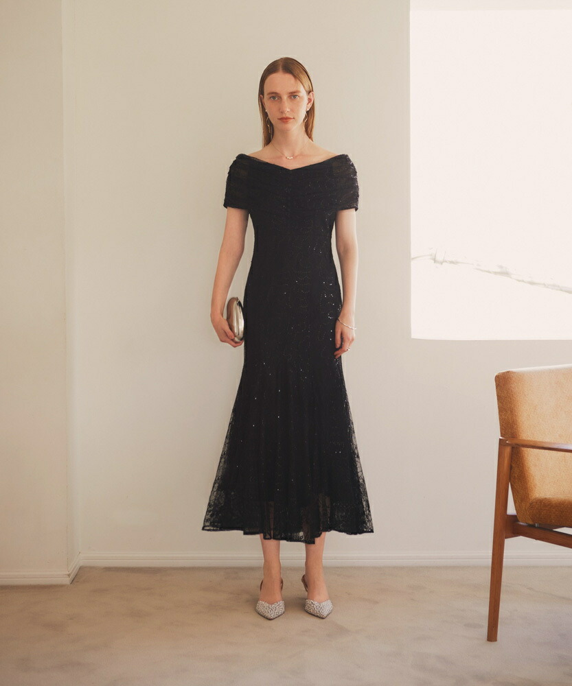 楽天市場】LEJA-2WAYレース花柄オフショルダースパンコールマーメイド