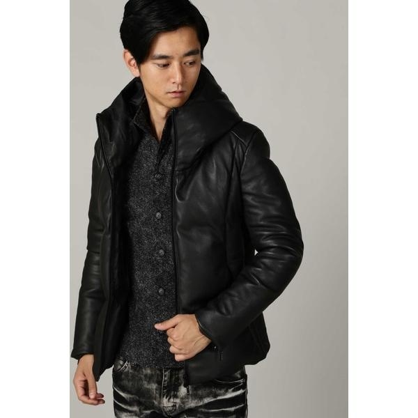 楽天市場】TORNADO MART∴フーディレザーダウン／トルネードマート