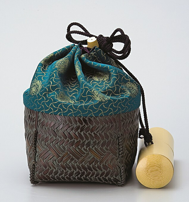 楽天市場】 野点篭「御幸籠」セット和田菁竺（化粧箱入） 【茶道具