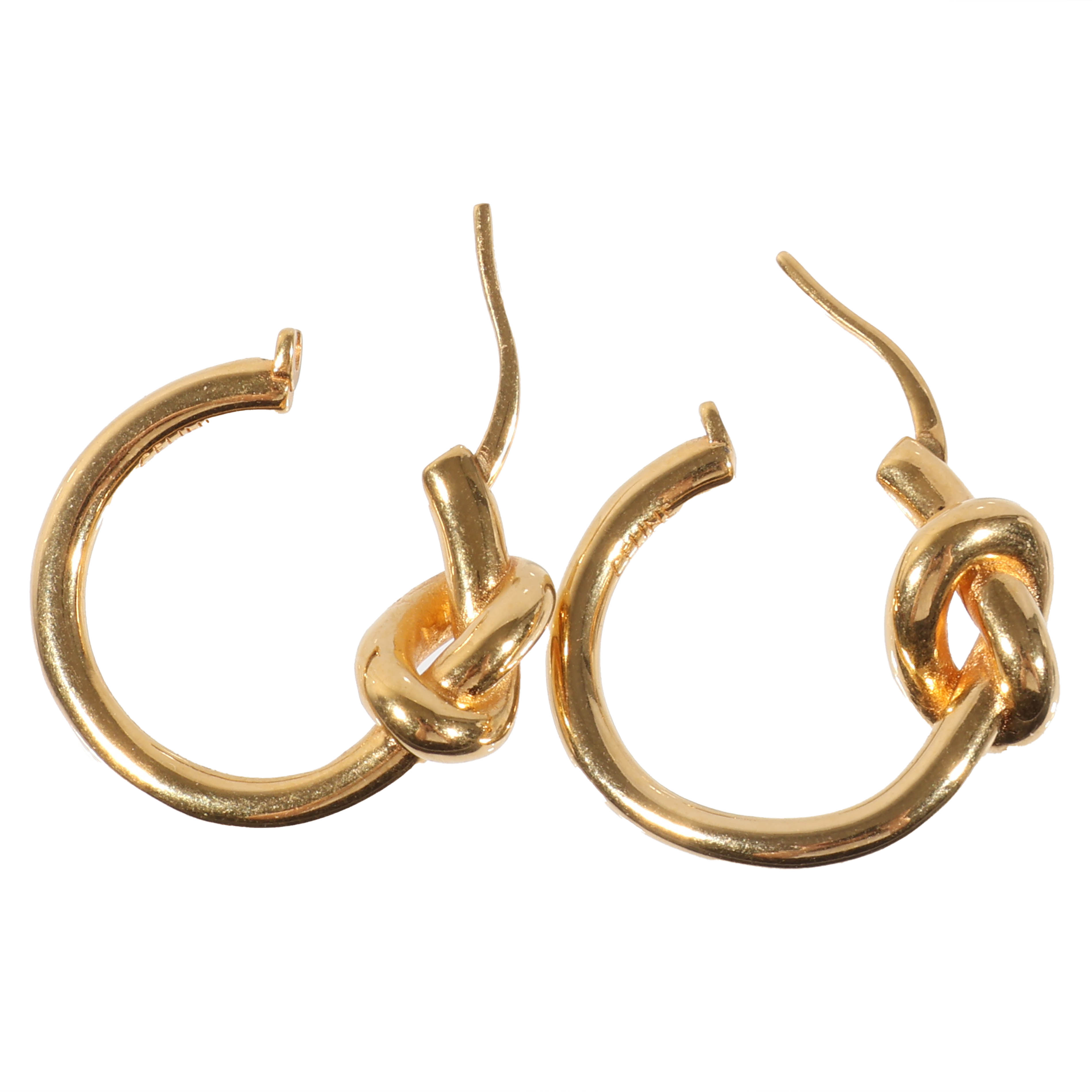 楽天市場】CELINE（セリーヌ）ノット スモール フープ ゴールド