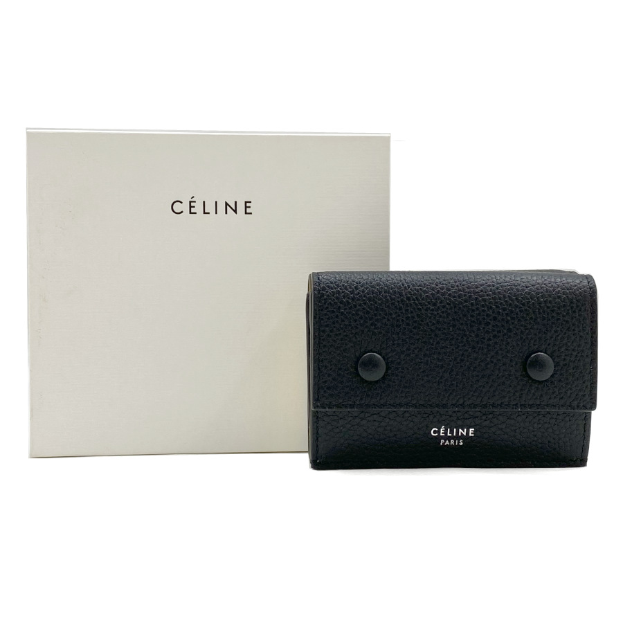 楽天市場】セリーヌ CELINE 財布 三つ折り財布 ミニ コンパクト