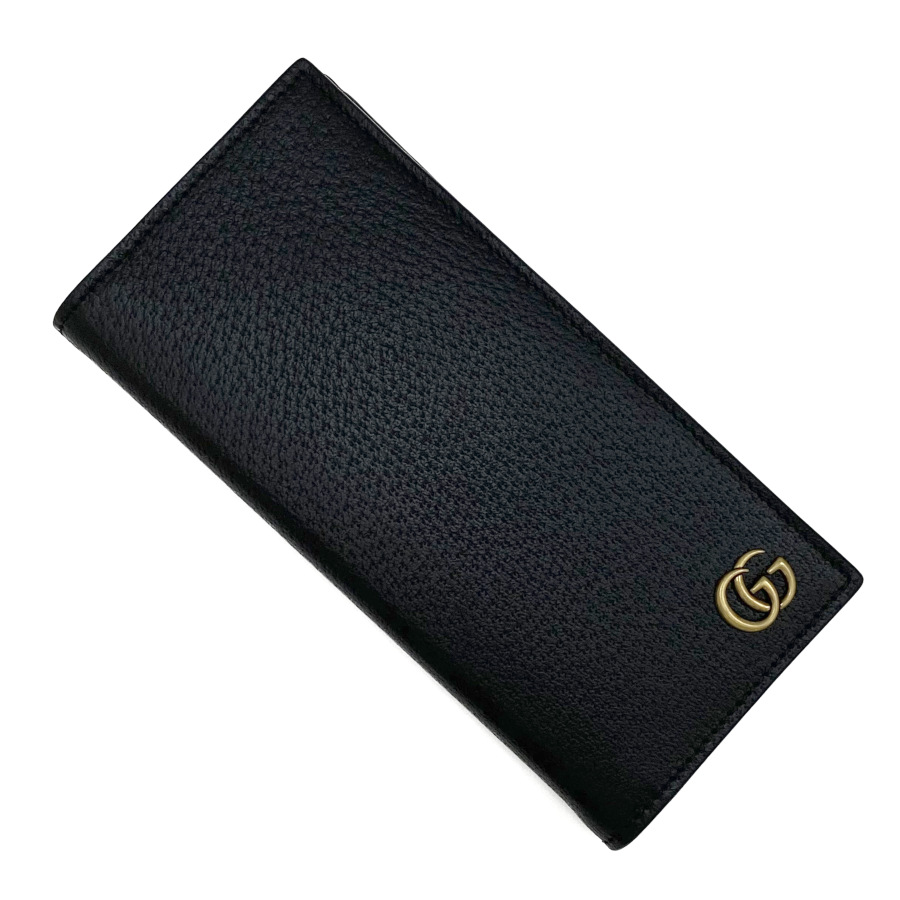 楽天市場】【新品】グッチ 長財布 GUCCI カーフスキンレザー〔GG