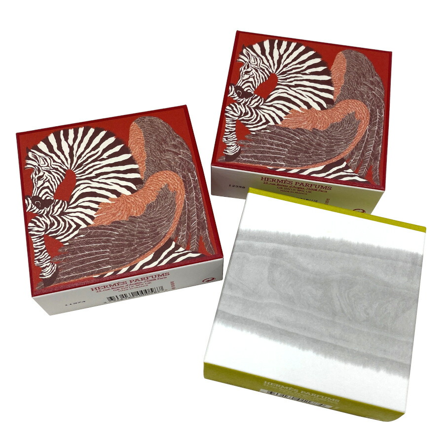 楽天市場】【新品】HERMES エルメス パフュームド ソープ 3点セット