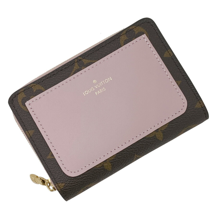 ルイ・ヴィトン財布 ポルトフォイユ・ルーM12378 ブラック ピンク