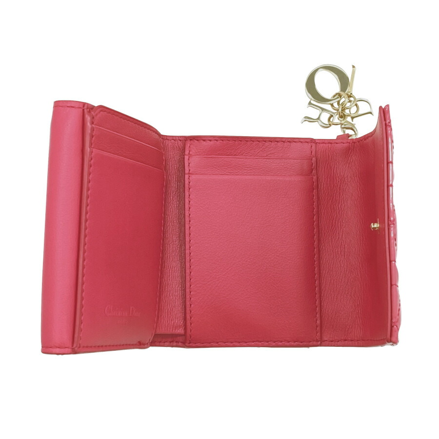 楽天市場】クリスチャン ディオール Christian Dior 財布 三つ折り