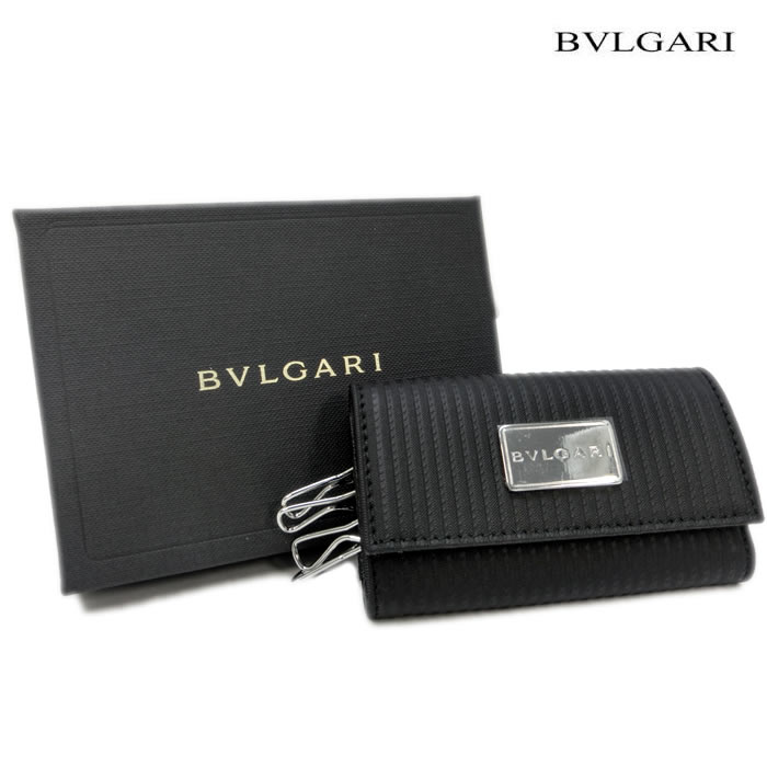 楽天市場】ブルガリ キーケース BVLGARI 4連 ミレリゲ MILLERIGHE