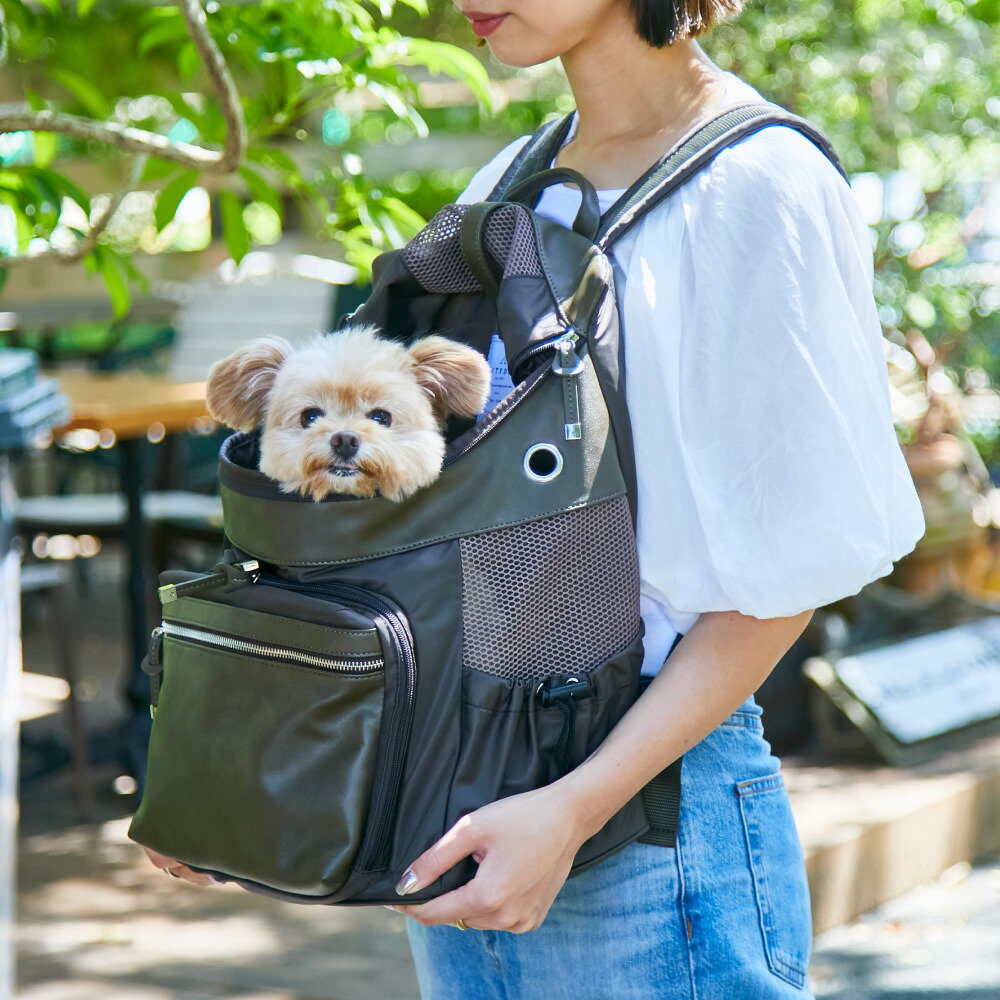 CITYDOG ネオプレーンバックパックキャリー Sサイズ オフホワイト