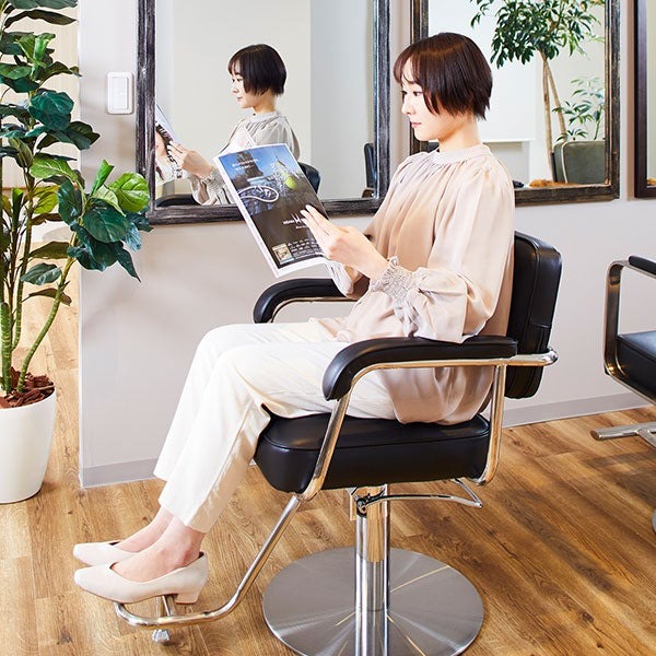 楽天市場】【2年保証】スタイリングチェア OS-02 ブラック 黒 セット