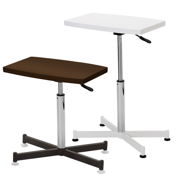 楽天市場】ネイル サイドテーブル ガス圧 昇降式 スリム 高さ調節 幅55