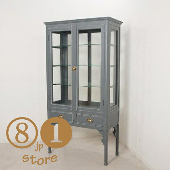 ケビント ドクターキャビネット ガラスショーケース アンティーク 医療