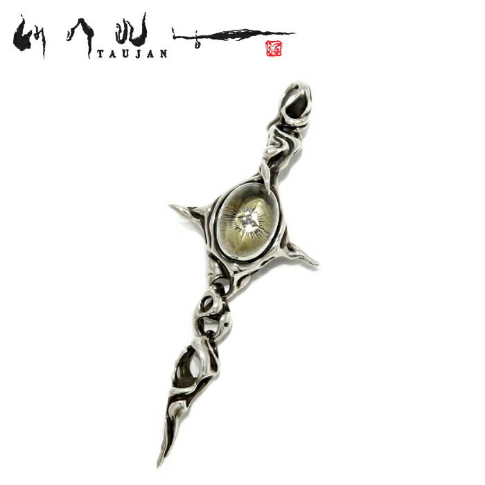 楽天市場】【TAUJAN タウジャン】285-08 ペンダント 水晶 ブランドロゴ