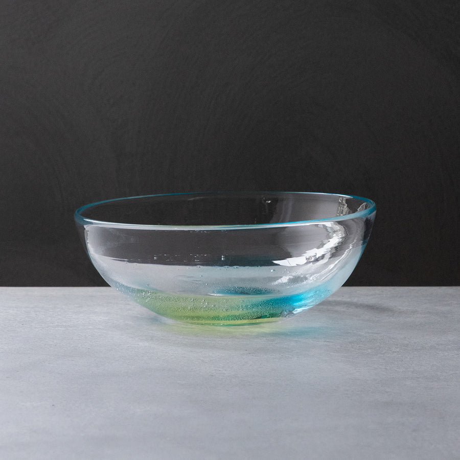 銀彩 満月とすすきを描いた迫力ある大鉢 #2 銀彩 満月とすすきを描いた