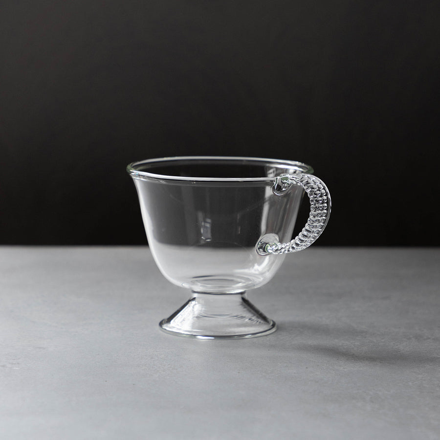 ガラス専門店｜硝子工房クラフト・ユー ｜高台コーヒーカップ – TSUCHI