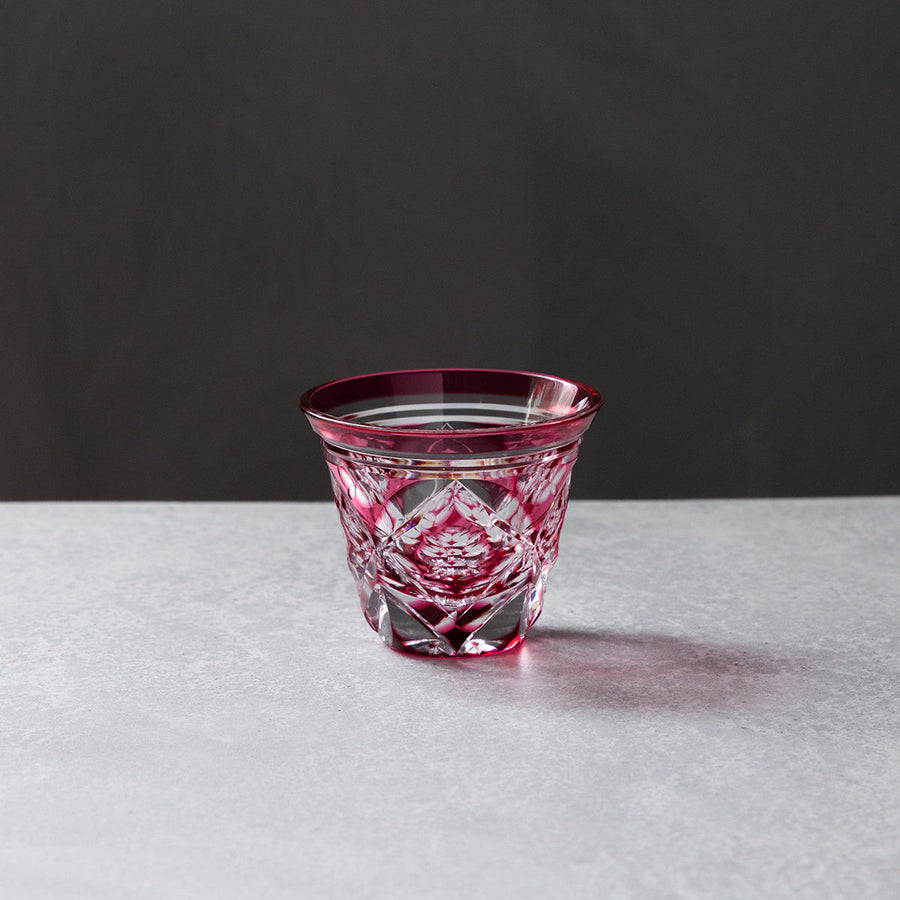 井高即山造 赤絵菱紋水指 井高即山造 赤絵