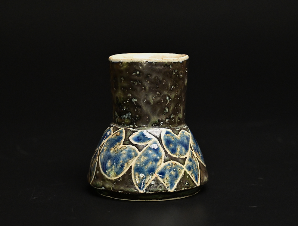 陶芸家 作家物 金重愫 備前 徳利 窯変 とくり 共箱 金重素