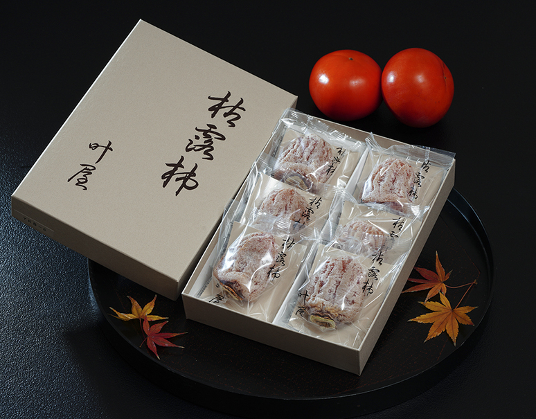 手塚貴光作『大和百目の枯露柿（ころがき）』 山梨県産干し柿 6玉